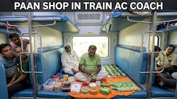 Man sets up paan shop inside train AC coach: Bizarre viral video sparks online debate