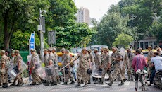 CJP Delhi protest live updates: Connaught Place deserted, security beefed up across central Delhi amid protest