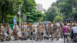 CJP Delhi protest live updates: Connaught Place deserted, security beefed up across central Delhi amid protest