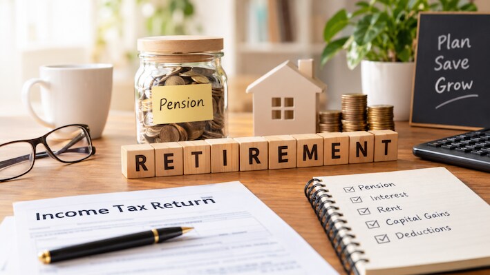 ITR filing after retirement: Which income is taxable and what exemptions apply?