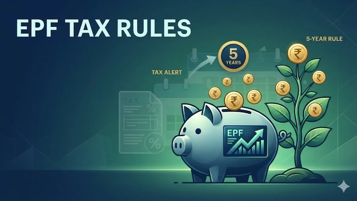EPF withdrawal before 5 years: Know when your PF money attracts tax