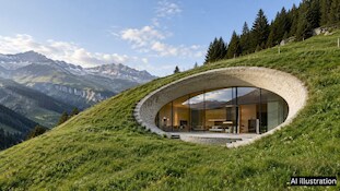 Inside world's most extreme homes: Houses hanging from cliffs, built on rocks and hidden underground