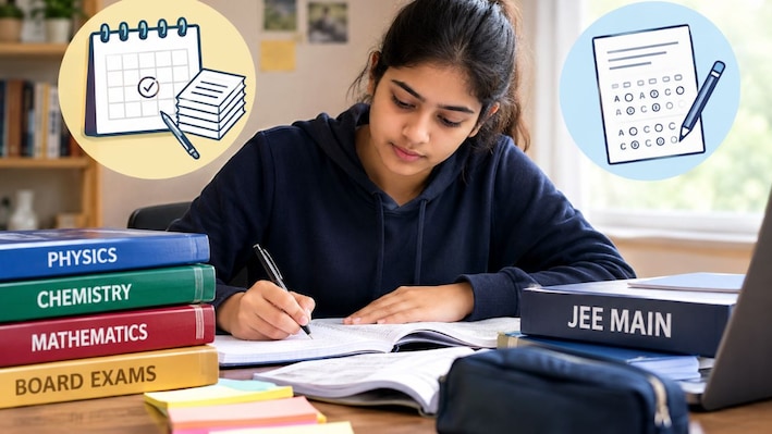 JEE Main 2027: How can students manage board exams and entrance test together?