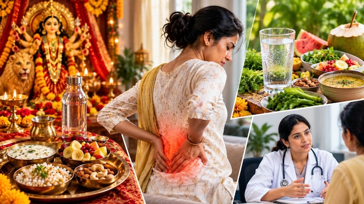 Can dehydration cause back pain during festive fasting? Doctors reveal link and how to prevent it