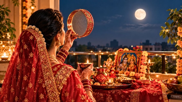 Karwa Chauth 2026: Date, Chaturthi tithi timings, puja vidhi, and significance of sacred fasting day