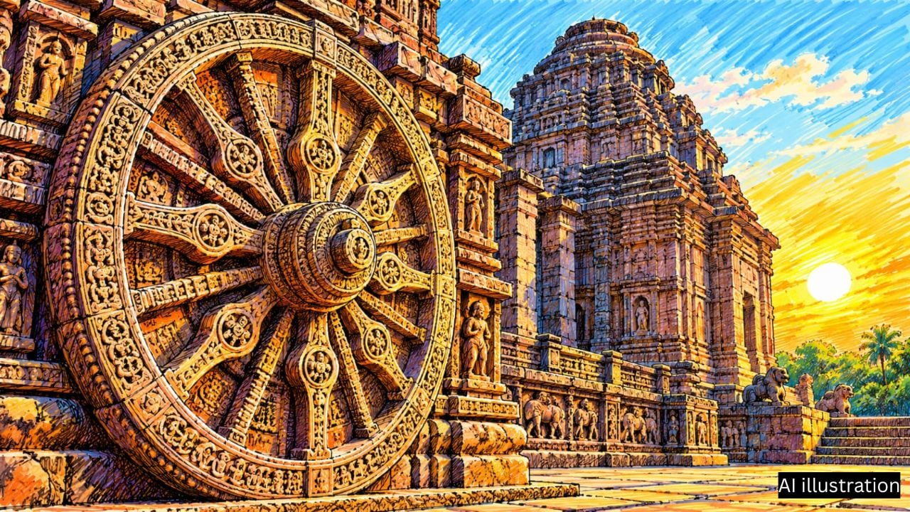 Konark Sun Temple, Odisha