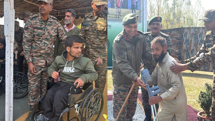 Indian Army leads free artificial limb fitment drives in North Kashmir