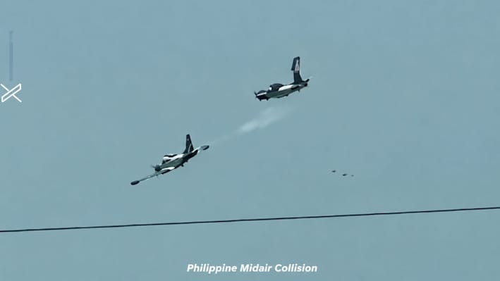 Tragedy in the Philippines: 4 Air Force pilots dead after horrific training crash | Video