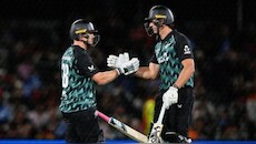 IND vs NZ, 2nd T20I: Glenn Phillips and Bevon Jacobs power New Zealand to 180/5 after early collapse