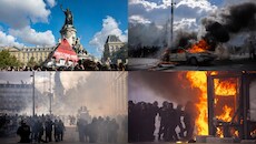 Over 410,000 march across France over cost of living; police use tear gas, water cannons in Paris