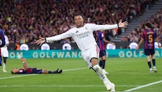 Barcelona’s unbeaten La Liga run ends as Mbappe powers Real Madrid to first El Clasico win of the season