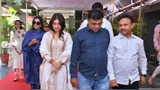 Bhumi Pednekar offers prayers at Mahakaleshwar Temple in Ujjain
