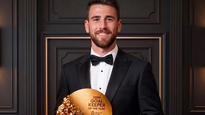 Ballon d’Or 2026 Unai Simon wins best goalkeeper award after Spain’s World Cup triumph