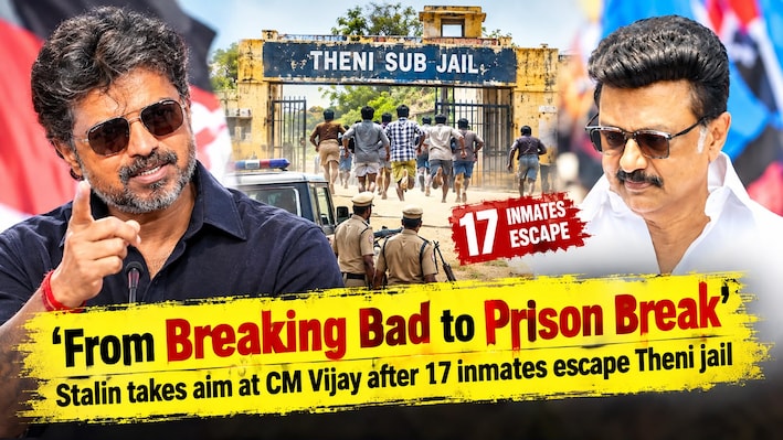 'From Breaking Bad to Prison Break': Stalin takes aim at CM Vijay after 17 inmates escape Theni jail