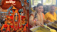 Watch: Urvashi Rautela serves prasad to devotees at Uttarakhand's historic Shri Sidhbali Baba Dham Mandir, video goes viral