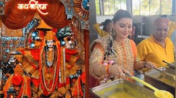 Watch: Urvashi Rautela serves prasad to devotees at Uttarakhand's historic Shri Sidhbali Baba Dham Mandir, video goes viral