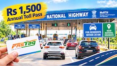Who qualifies for the new Rs 1,500 vs Rs 3,000 annual toll pass?