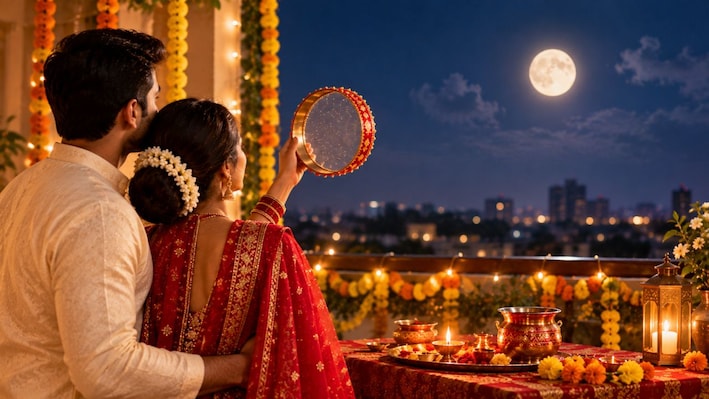 Happy Karwa Chauth 2026: 101 best wishes, messages, quotes, images, and social media status ideas for your spouse and loved ones
