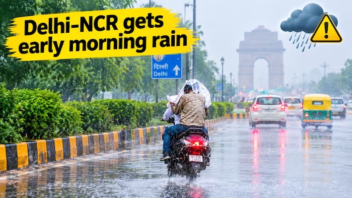 Delhi-NCR receives early morning rain; IMD issues yellow alert as cyclone Arnab weakens in Odisha