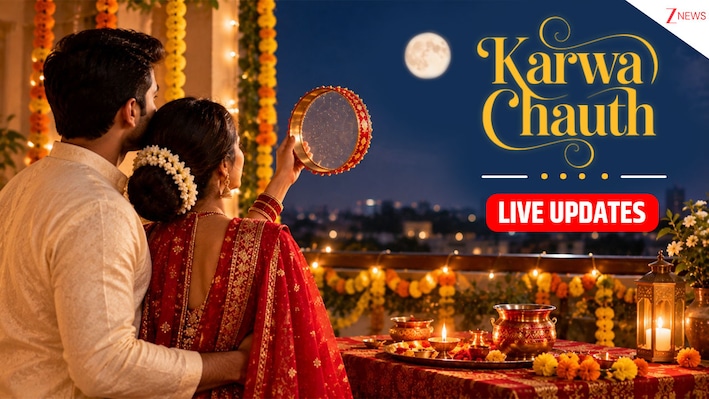 Karwa Chauth 2026 Moon Time Live Updates: Women perform traditional puja thali rituals, check city-wise Moonrise time