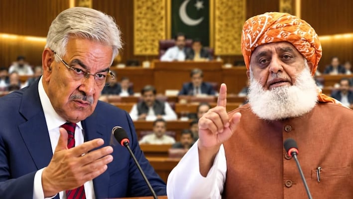 'Koi sharam hoti hai': Pak opposition leader turns iconic meme back on Defence Minister Khawaja Asif | Video
