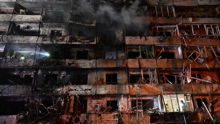 Zelenskyy says Russia launched fresh strikes on civilian infrastructure as death toll in Dnipro station attack rises to 14