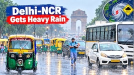 Cyclone Arnab and western disturbance bring heavy rain to Delhi-NCR; temperatures plunge across capital
