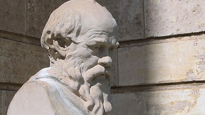 Quote of the day by Socrates: "He who is not contented with what he has...'