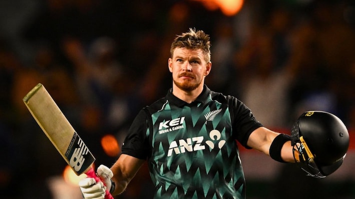 Glenn Phillips scripts history with explosive century against India, equals Martin Guptill's all-time New Zealand record
