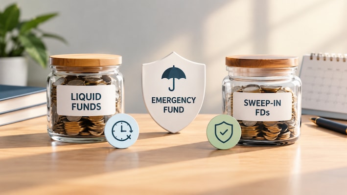Liquid Funds or Sweep-in FDs: Which is better for your emergency fund?
