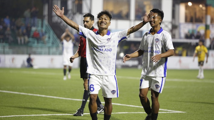 Nagaland United make Indian Football League debut with 3-1 win over Real Kashmir FC