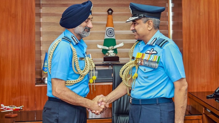 Air Chief Marshal Ashutosh Dixit takes charge as 29th IAF chief, succeeds AP Singh