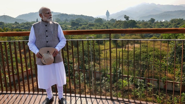 ‘Who is meeting whom abroad’: PM Modi warns of attempts to ‘divide’ India